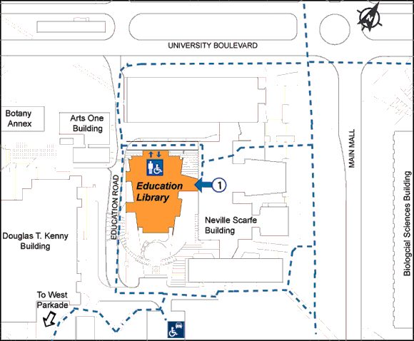 Wayfinding at UBC Vancouver