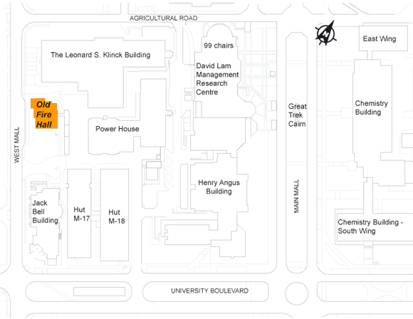 Wayfinding at UBC Vancouver