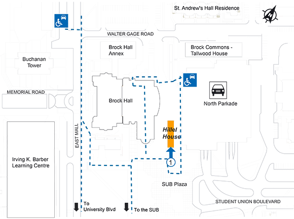 Wayfinding at UBC Vancouver